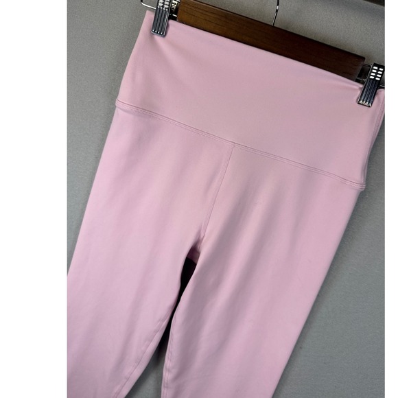 SET ACTIVE Luxform Leggings Womens Size M‎ Trendy Pink High Rise Athleisure - Picture 1 of 9